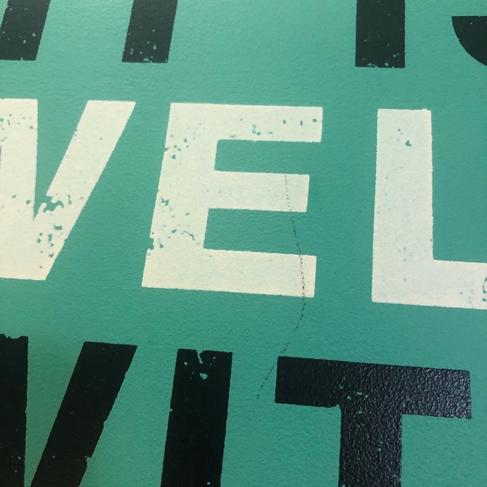 Distressed Wooden Sign - Picture 3 of 3